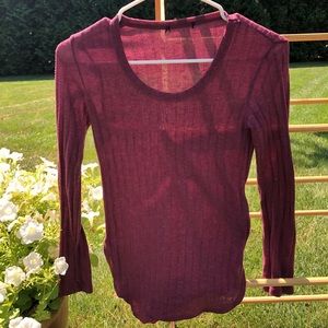 Burgundy Colored Sweater